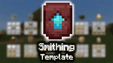 Get Smithing Template In Minecraft Easily