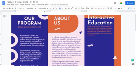 Google Doc Pamphlet Template: Create Professional Documents Easily