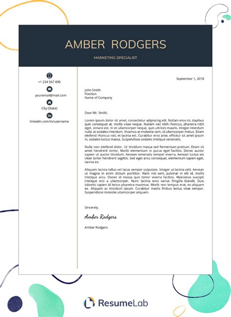 Google Docs Cover Letter Templates For Job Seekers