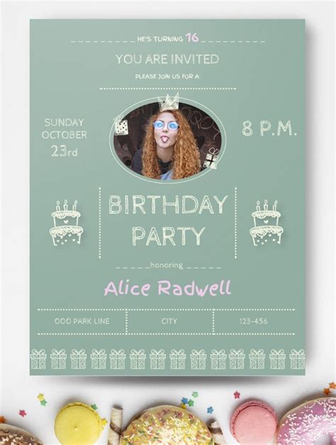 Google Docs Party Invitation Template Free Download