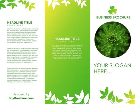 Google Docs Tri Fold Brochure Template Free Download