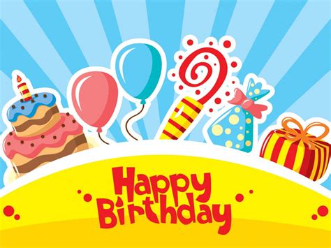 Happy Birthday Ppt Template Design Ideas