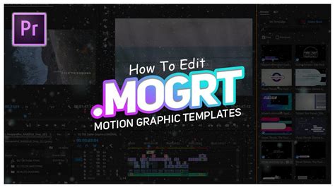 Import Motion Graphics Templates Into Premiere Pro Easily