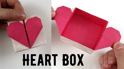 Make A Paper Heart Box In 5 Easy Steps