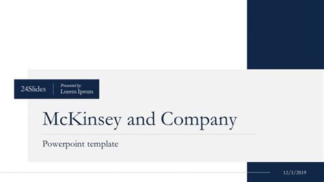 Mckinsey Consulting Powerpoint Template Essentials