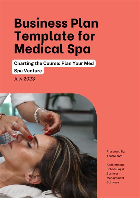 Medspa Business Plan Template For Success