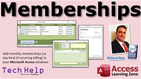 Microsoft Access Membership Database Template Download