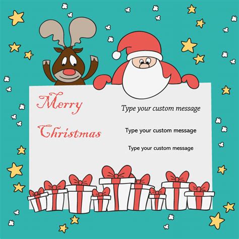 Microsoft Word Christmas Card Template Free Download