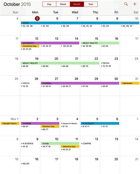 Nclex Study Calendar Template: Plan Your Way To Success