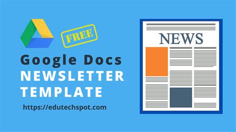 Newsletter Google Docs Template Free Download