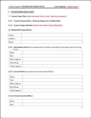 Nist 800-171 Ssp Template Compliance Made Easy