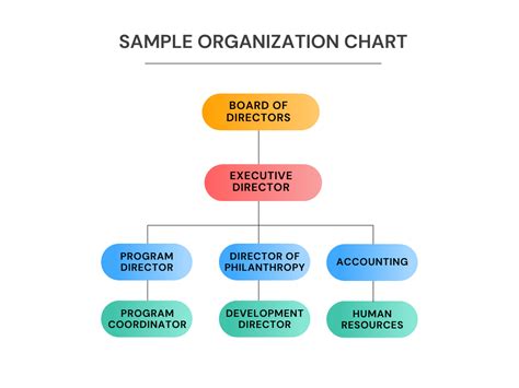 Non Profit Organization Chart Template Guide