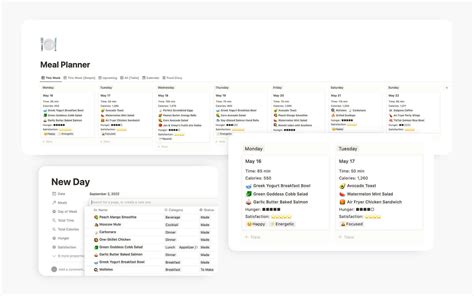 Notion Meal Plan Template For Easy Meal Planning