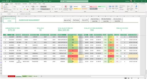 Optimize Your Warehouse With A Rack Layout Excel Template