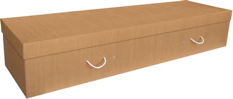 Paper Coffin Box Template For Eco-Friendly Funerals