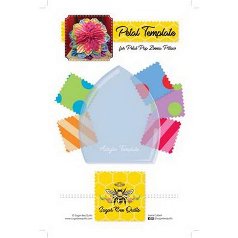 Petal Pop Zinnia Template Inspiration And Design Guide