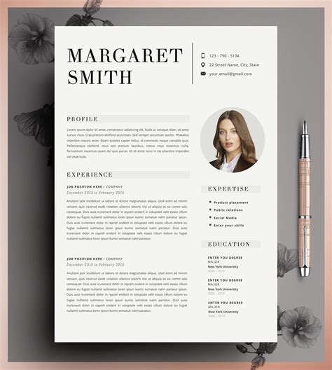 Pinterest Resume Template Free Download Now Available