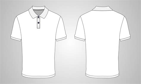 Polo T Shirt Design Template For Custom Printing