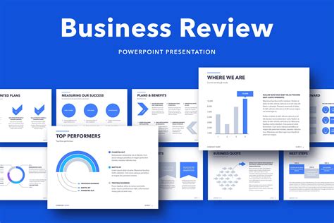 Powerpoint Business Review Template For Professional Presentations