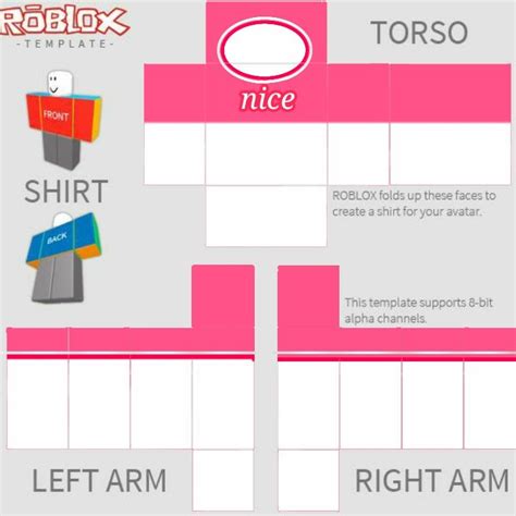 Preppy Roblox Shirt Template Design Ideas