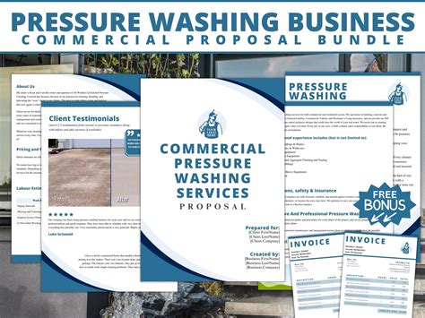 Pressure Washing Bid Template Made Easy