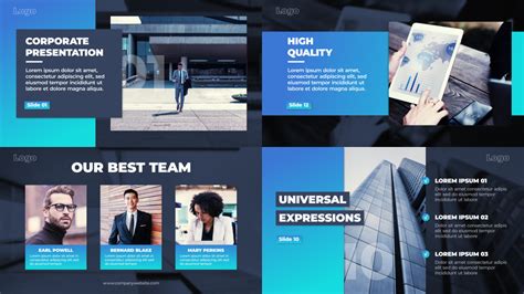 Professional After Effects Presentation Template Designs