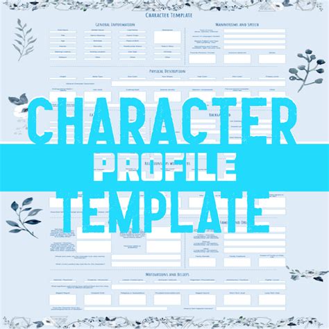 Rp Character Bio Template: Create Your Dream Character Today