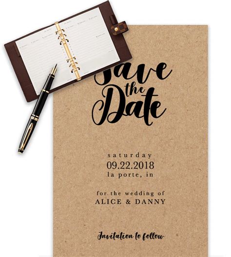 Save The Date Video Templates Free Download