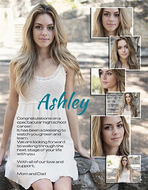 Senior Yearbook Ad Templates Made Easy