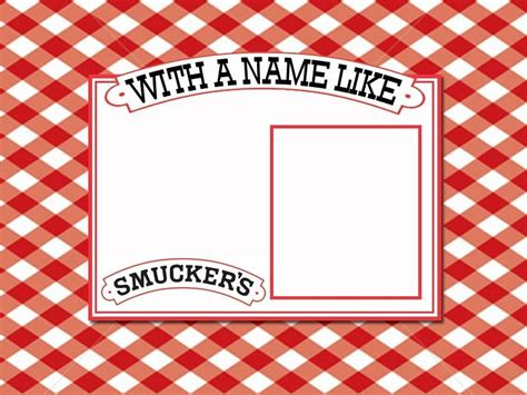 Smuckers 100th Birthday Label Template: Free Download Inside