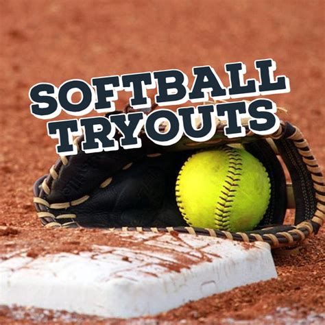 Softball Tryout Flyer Template Free Download