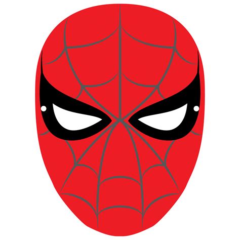 Spider Man Mask Template Free Download And Printing Guide