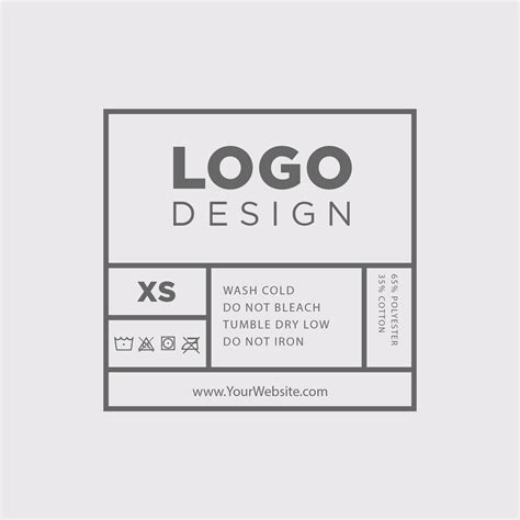 T-Shirt Tag Template Free Download Now