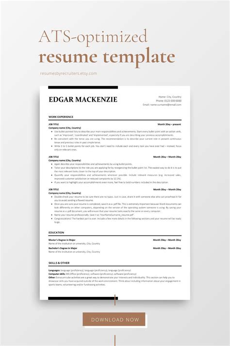 Top 5 Free Ats Resume Templates