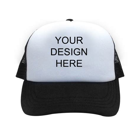 Trucker Hat Design Template For Custom Headwear