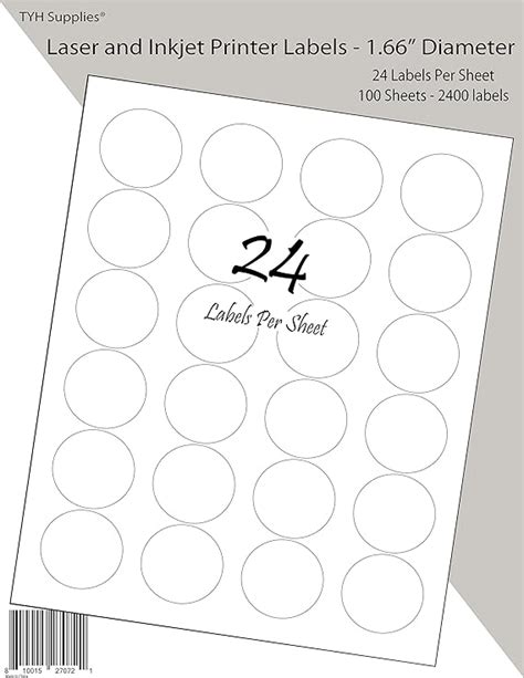 Tyh Supplies Label Template: Free Download And Customization