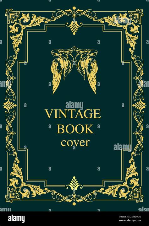 Vintage Book Cover Template: Design Your Own Classic Look