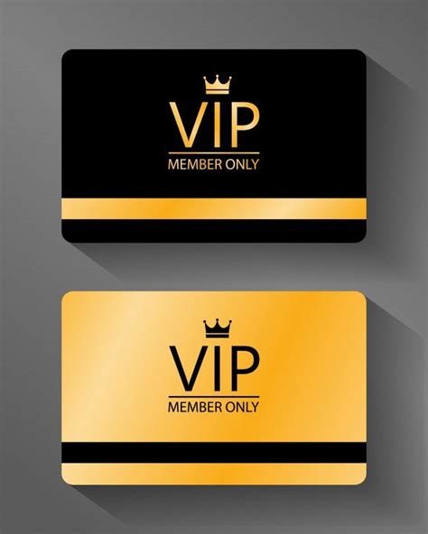 Vip Membership Card Template Free Download Now