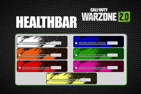 Warzone Health Bar Overlay Template Guide