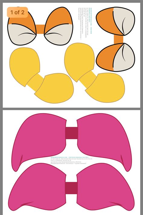 Winnie The Pooh Ears Headband Template