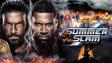 Wwe Summerslam Match Card Template And Predictions Guide