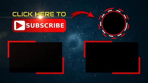 Youtube Video End Screen Template Free Download Now